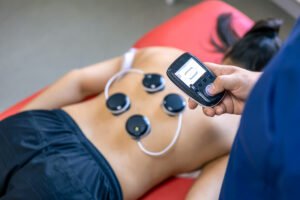 electronic muscle stimulation physical therapy