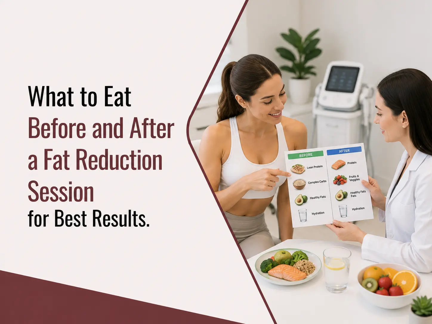 What to Eat Before and After a Fat Reduction