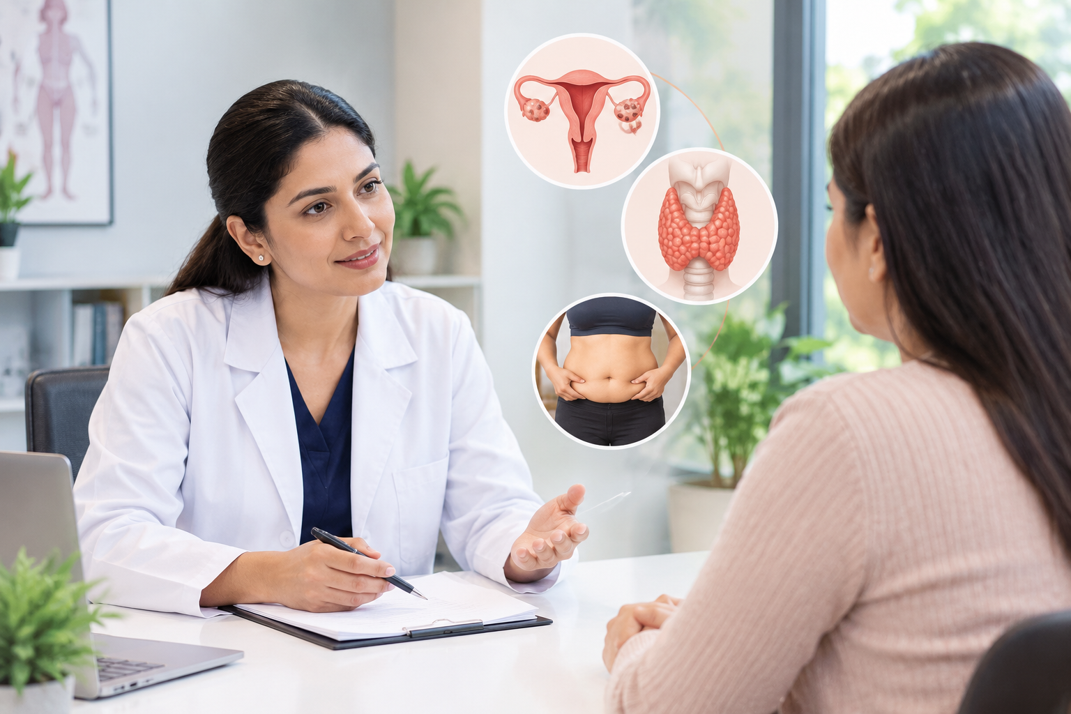 PCOS, Thyroid and Belly Fat in Indore: What Body Contouring Can and Cannot Do